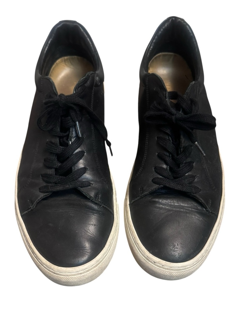 SUPPLY LAB Leather 12 Black White Sole 12M SL